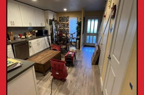 Seattle Main Floor Water Damage Supply Line Leak Recovery Story