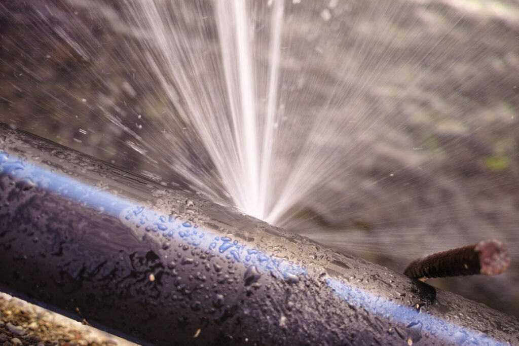 PuroClean of Redmond worked on a water damage restoration for a burst pipe.
