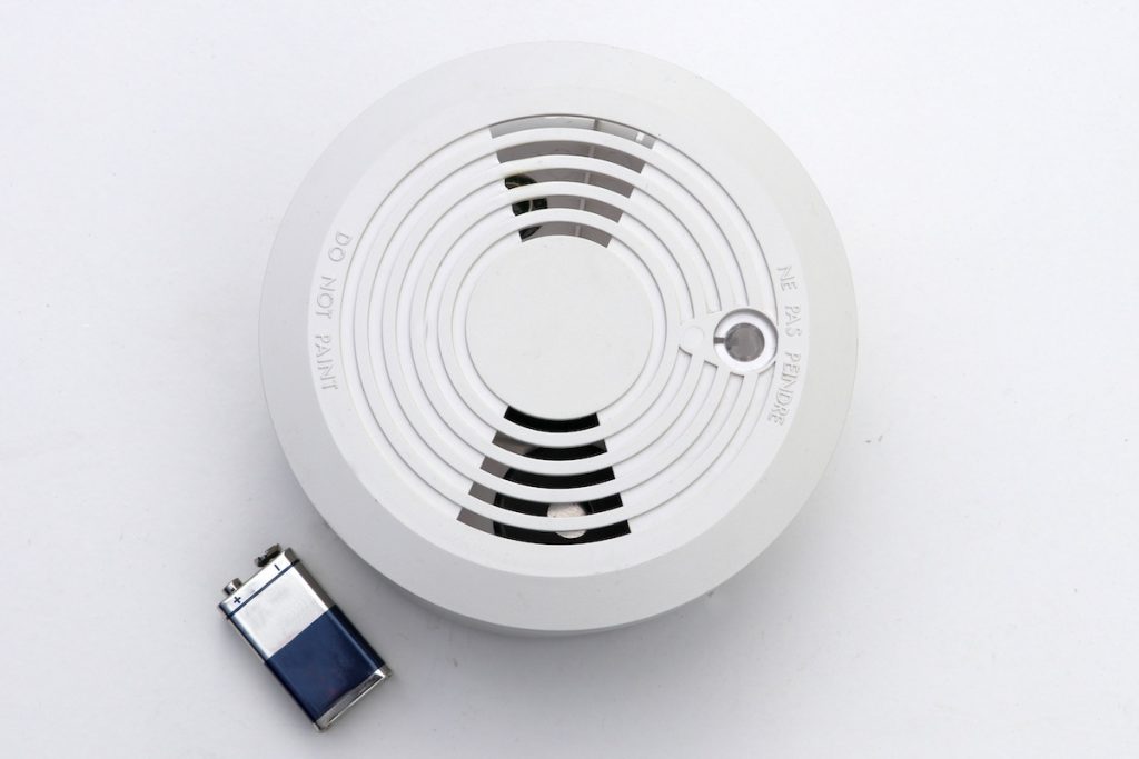 a photoelectric smoke detector
