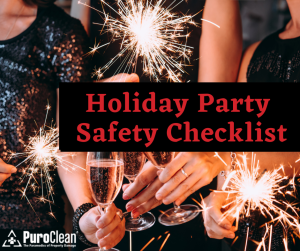 holiday party safety checklist from PuroClean