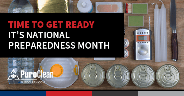 Time to Get Ready – It’s National Preparedness Month