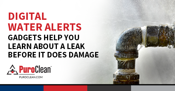 Digital Water Alerts — Gadgets Help You Learn About a Leak Before It Does Damage