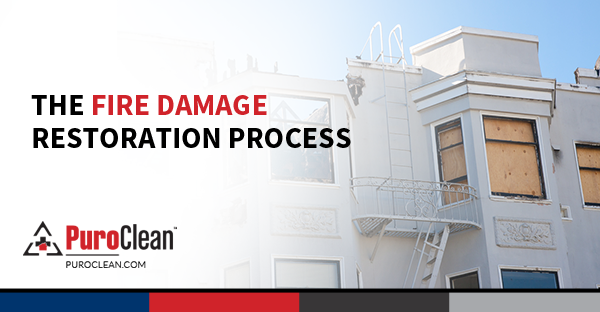 The Fire Damage Restoration Process