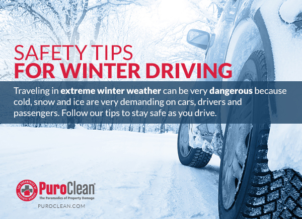 Safety Tips for Winter Driving - PuroClean of Orland Park