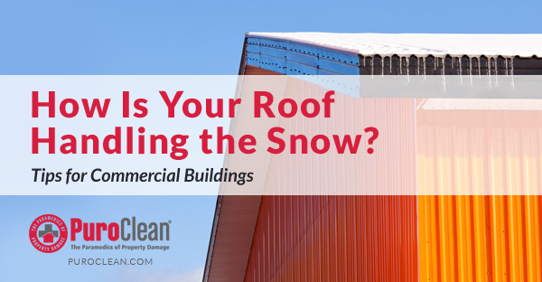 How Is Your Roof Handling the Snow? Tips for Commercial Buildings