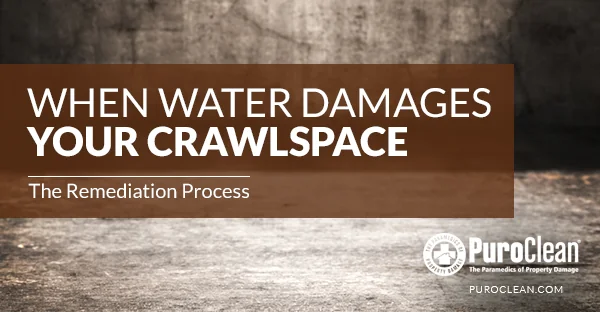 When Water Damages Your Crawlspace