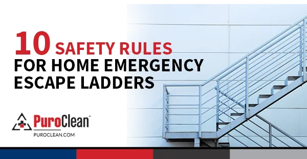 10 Safety Rules for Home Emergency Escape Ladders