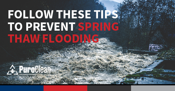 Follow These Tips to Prevent Spring Thaw Flooding