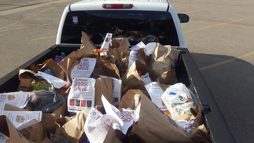 PuroClean of Moraine, OH food drive