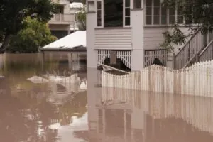 flood black water affecting a residential home