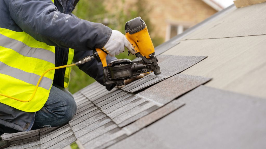 what does hail damage look like on a roof