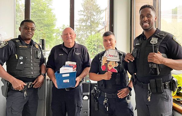 PuroClean Kingston Honors Ellenville Police 2023