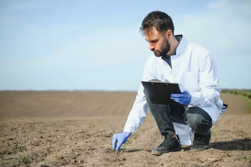 A geotechnical engineer can help with sinkhole repair in karst terrain.