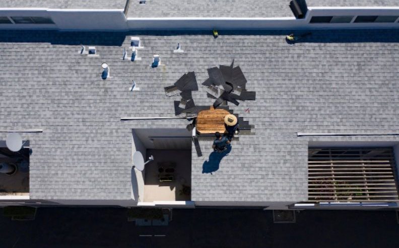 commercial roof leak