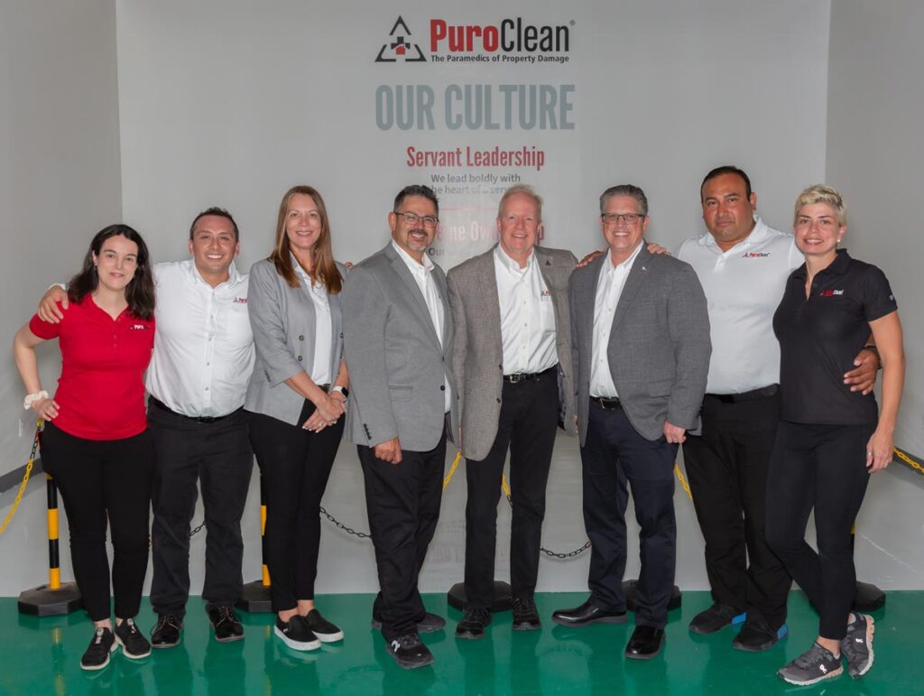 Sherri Spohn, Director of Sales and Franchise Growth, George Hernandez, Senior Vice President of Operations, Commercial Large Loss, Rob Drexler, Vice President of Operations - Commercial Storm, and Chad Crowther, Regional Director with hosts, Nilo Quiroz and John Villon.