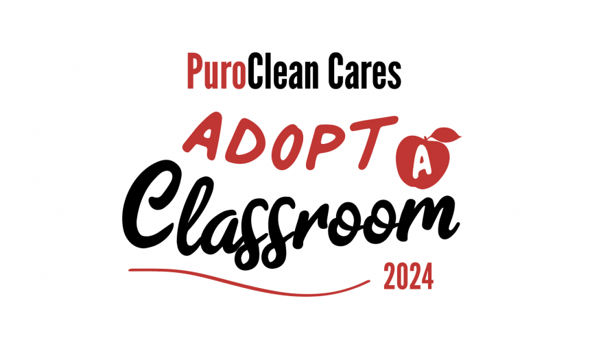 PuroClean Cares Adopt a Classroom campaign