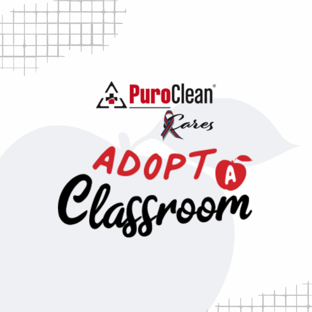 PuroClean Cares®: Adopt A Classroom campaign logo