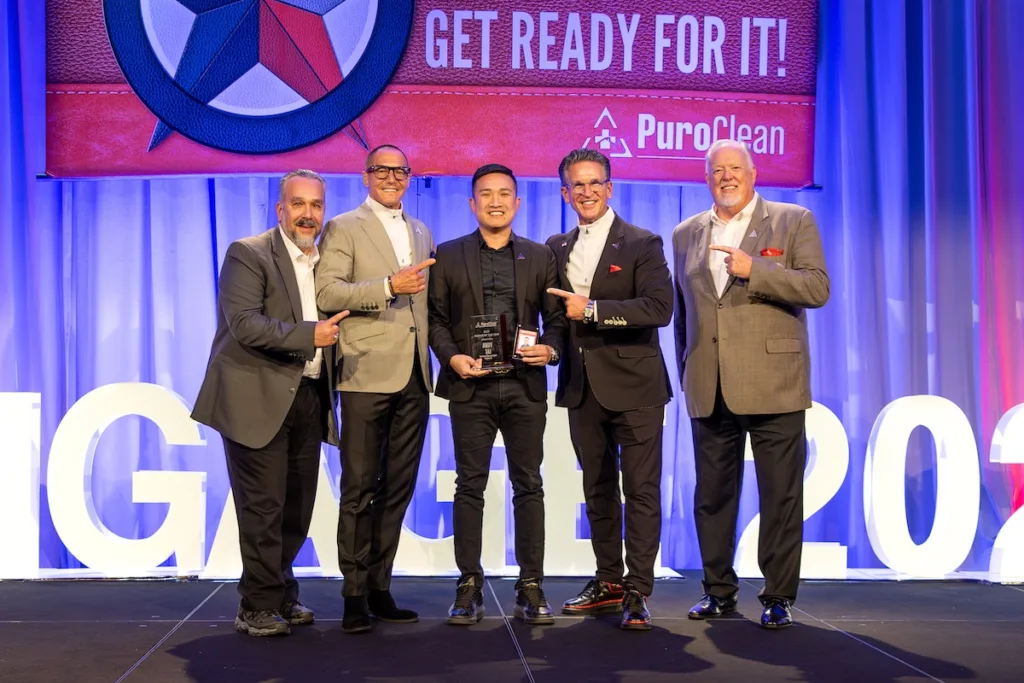 PuroClean Names Andy Tai of Rowland Heights, CA, Rookie of the Year