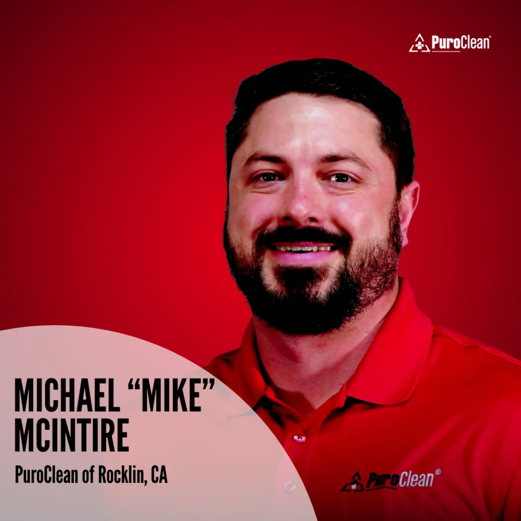 Michael "Mike" McIntire one of our August 2025 New Franchise Training Graduates