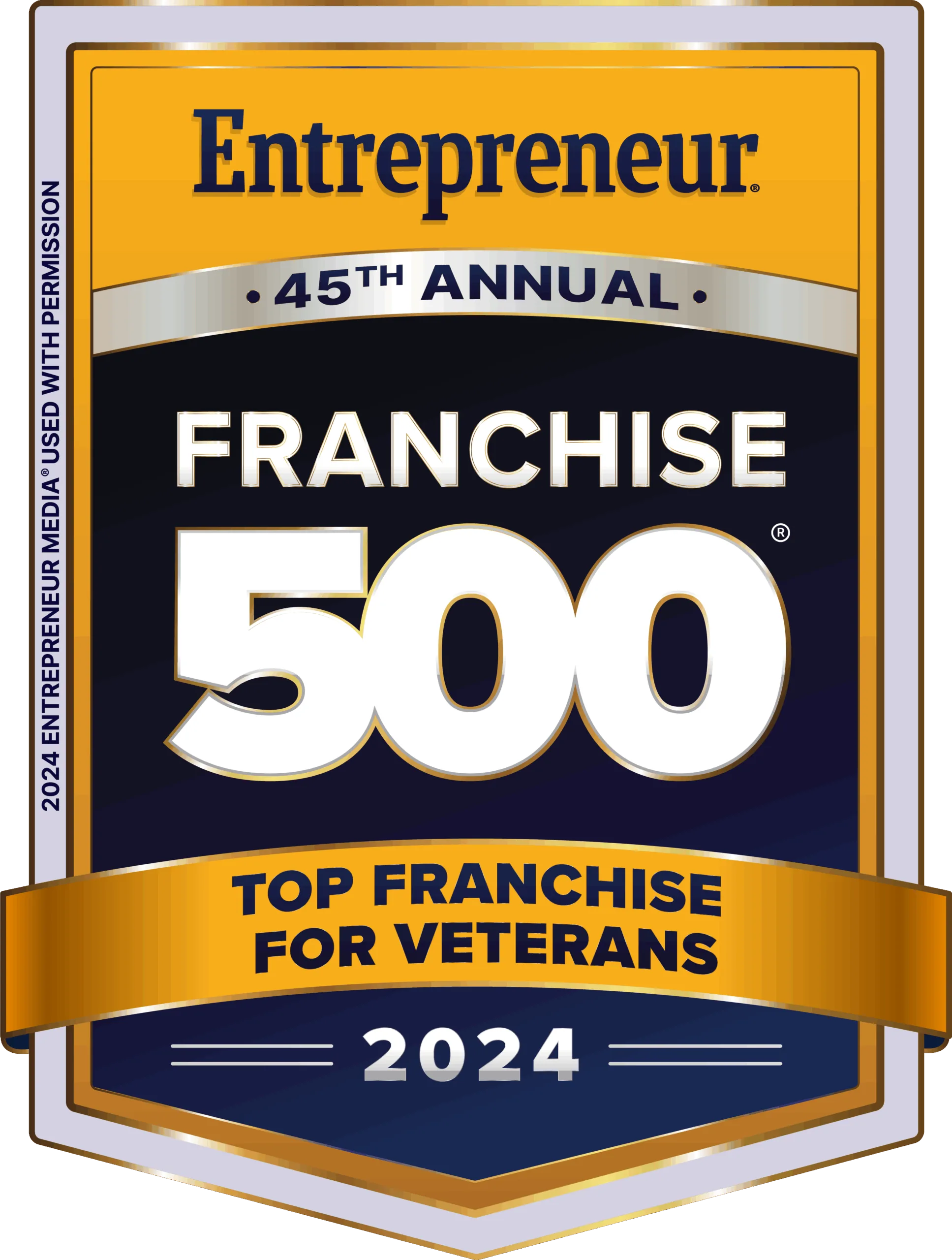 Entrepreneur - Top Franchises Veterans - 2024