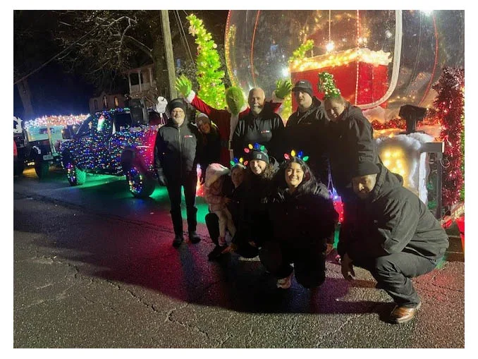 Warrenton, VA, participated in the annual Warrenton Christmas Parade