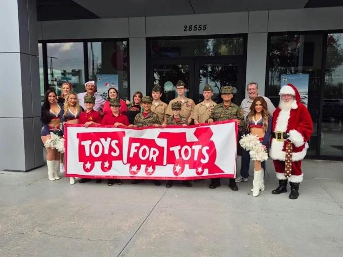 Zephyrhills, FL, held their Annual Toys for Tots drive