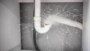 what to do when pipe bursts