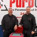 Brett Dalrymple & Dennis O'Brien, owner of PuroClean of Springfield