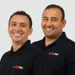 Nilo Quiroz & John Villon, owner of PuroClean of Central Southwest Houston 