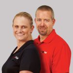 Jaime and Nick Theisen, owner of PuroClean of Olathe