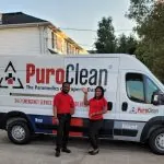 David Otaru & Doris Obasohan, owner of PuroClean of Bulls Head