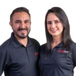 Ana Ospina & Andres Palacios, owner of PuroClean of Round Rock