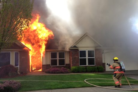house fire
