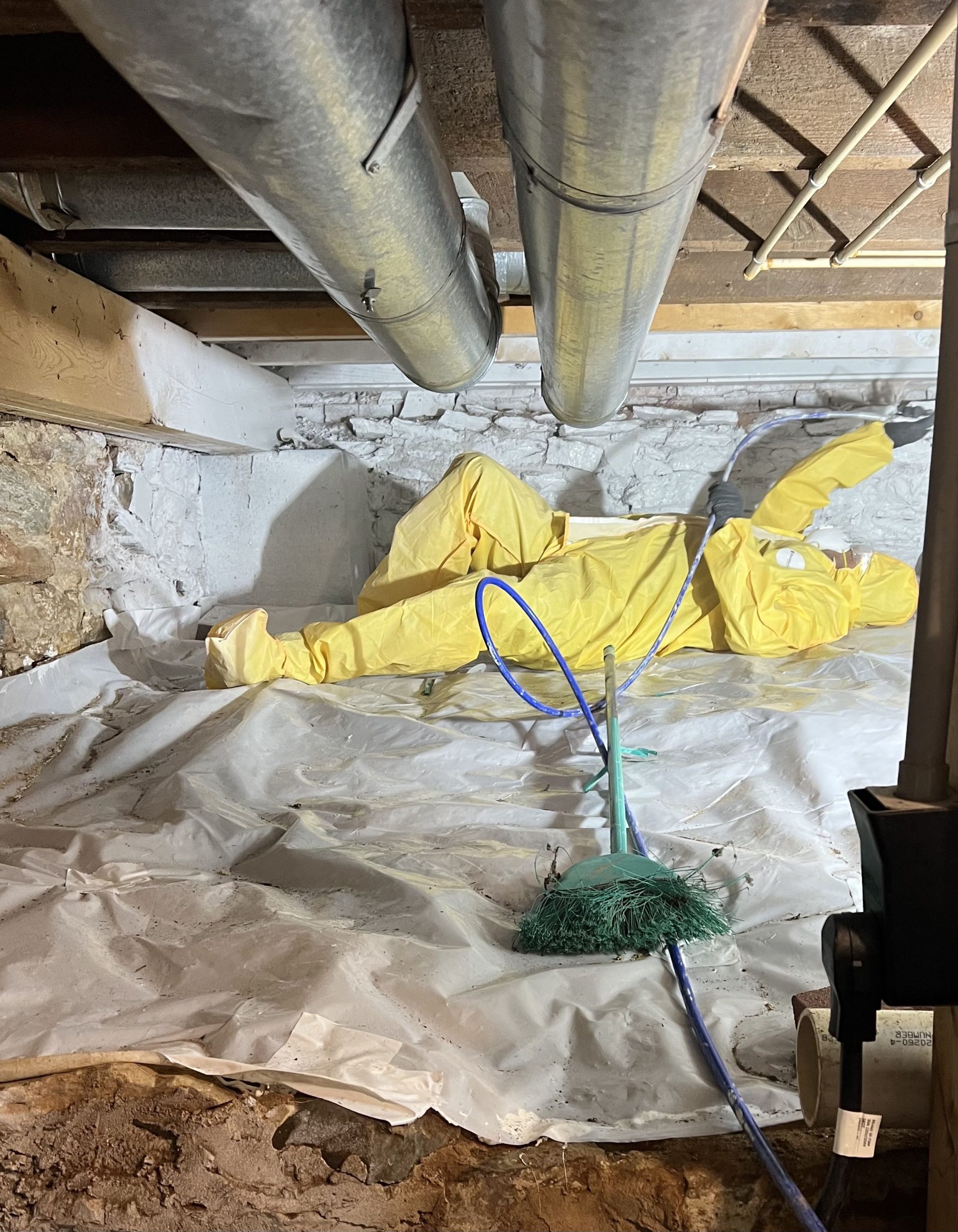 Sealing the Deal: Because Your Crawl Space Deserves a Glow-Up