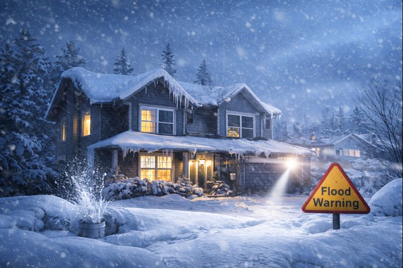 Power Outages, Frozen Pipes, and Flooding: How to Protect Your Home in January