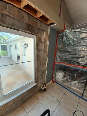 The house in Tampa, Florida, received a mold remediation.