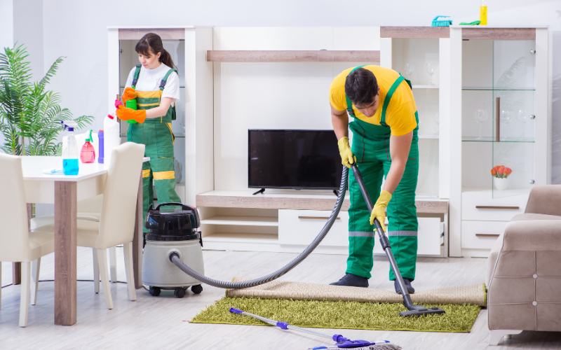 hiring a professional cleaner
