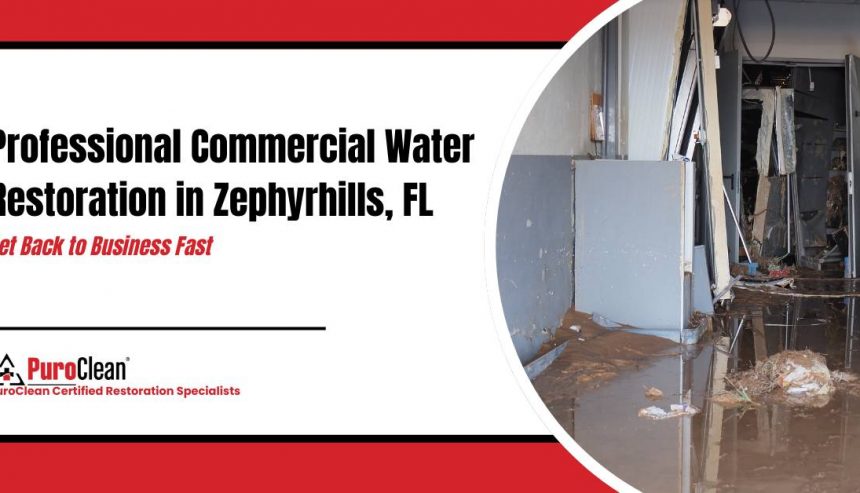 commercial water restoration in zephryhills fl