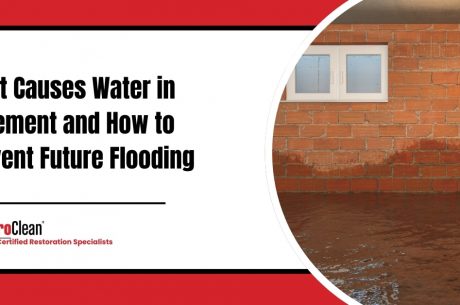 What Causes Water in Basement and How to Prevent Future Flooding