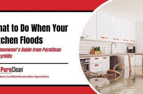 Flood in the kitchen