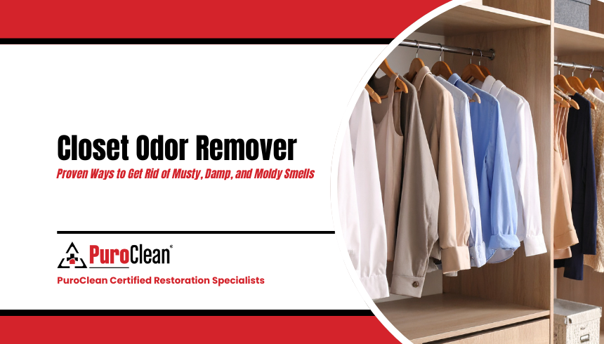 Closet Odor Remover: Proven Ways to Get Rid of Musty, Damp, and Moldy Smells 