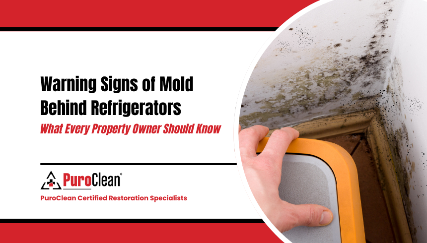 Warning Signs of Mold Behind Refrigerators: What Every Property Owner Should Know