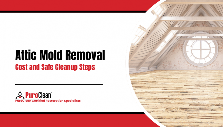 Attic Mold Removal Cost and Safe Cleanup Steps