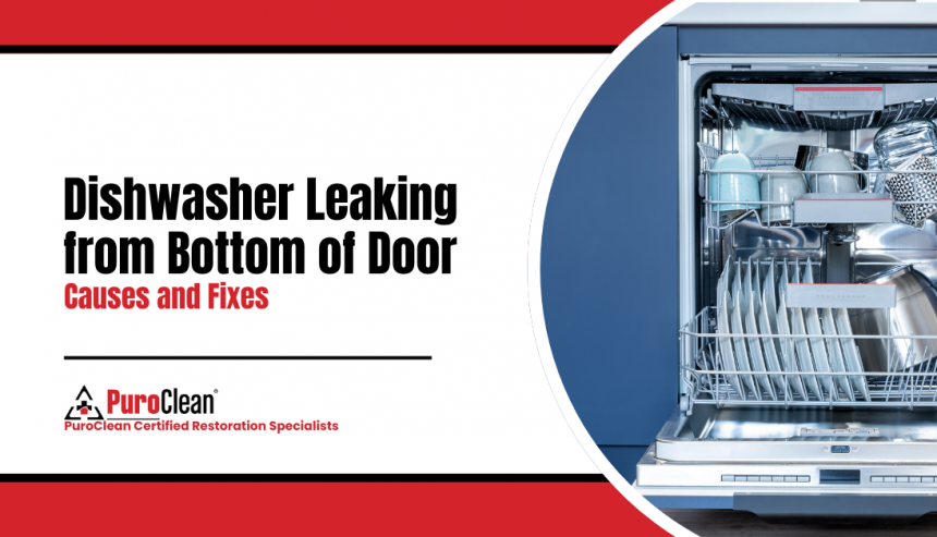 Dishwasher Leaking from Bottom of Door Causes and Fixes