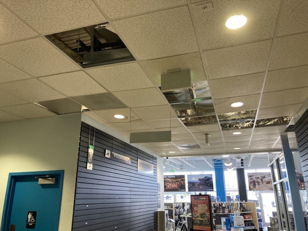 commercial building remediate a mold issue in brooksville