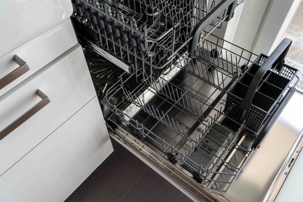 Cleaning a dishwasher with a clogged filter in Zephyrhills, Fl