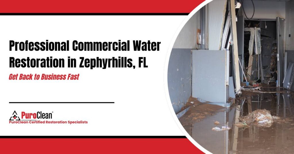 commercial water restoration in zephryhills fl