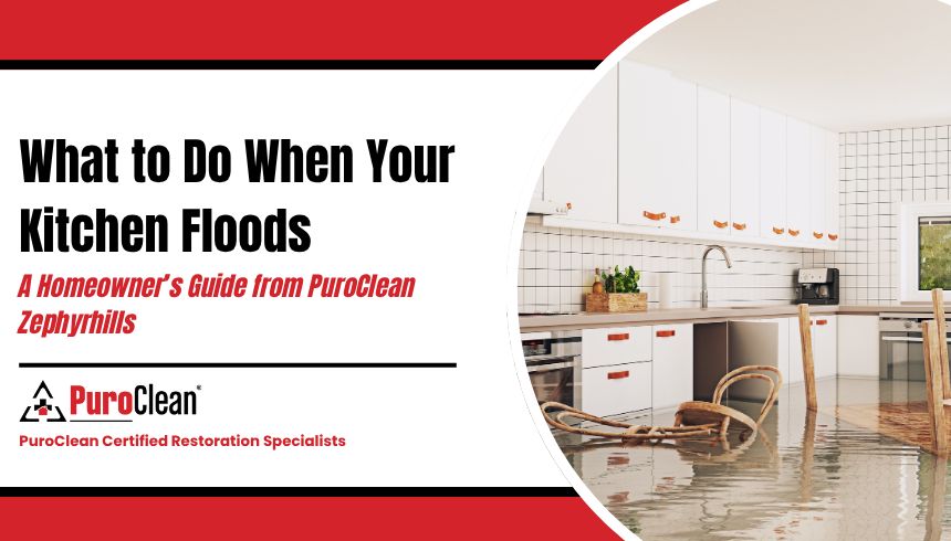 Flood in the kitchen